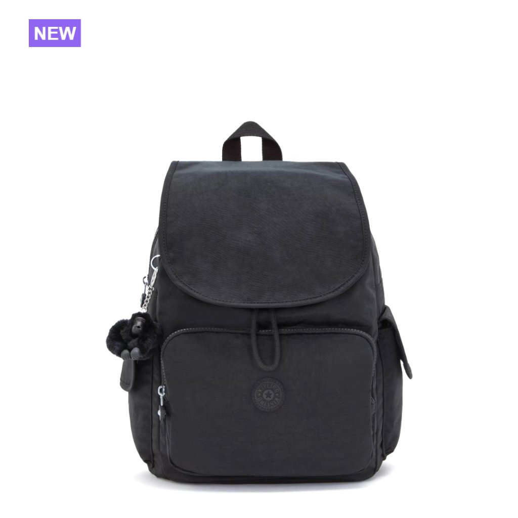 Water Resistant Nylon Backpack, 16l Daypack With Padded Straps